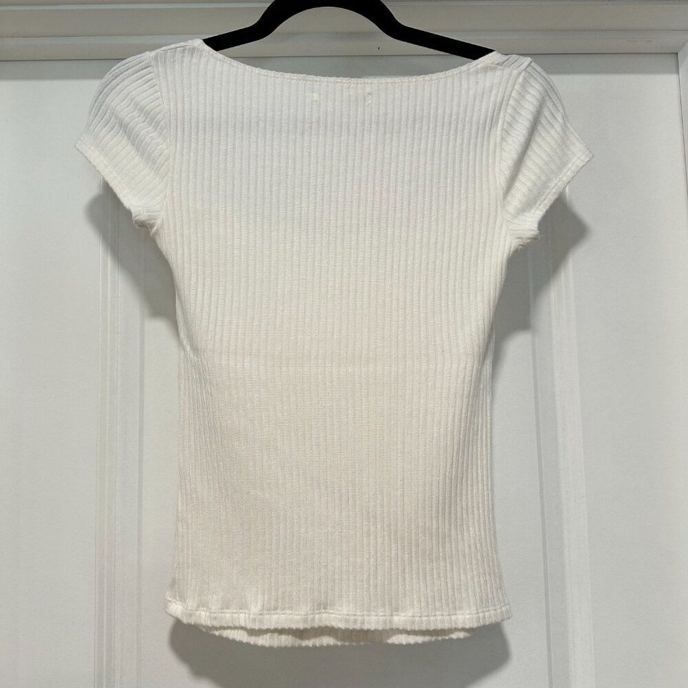 Reformation Women's Elevated Basic Ribbed Square … - image 3